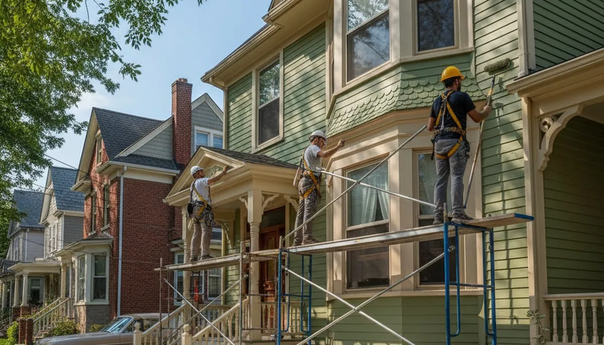 Painting contractor serving Staten Island, NY for interior and exterior home painting services
