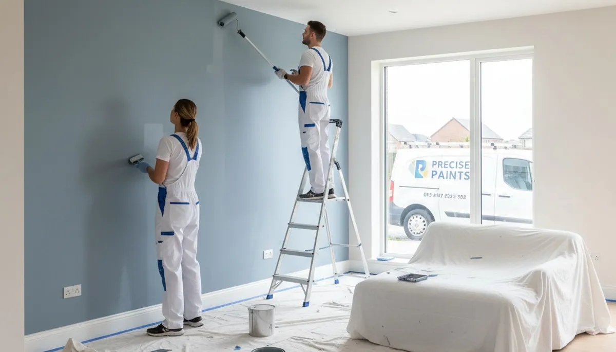 Staten Island, NY interior house painting by Staten Island Paint Pros for clean, durable walls