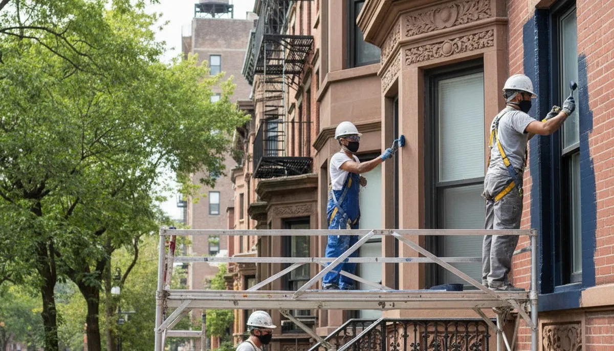 Painting contractor in Staten Island, NY providing professional interior and exterior painting services